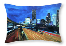 Load image into Gallery viewer, Houston Night Moves - Throw Pillow