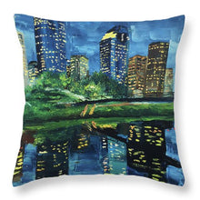 Load image into Gallery viewer, Houston's Reflections - Throw Pillow