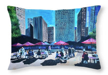 Load image into Gallery viewer, Lunch with Titans - Throw Pillow