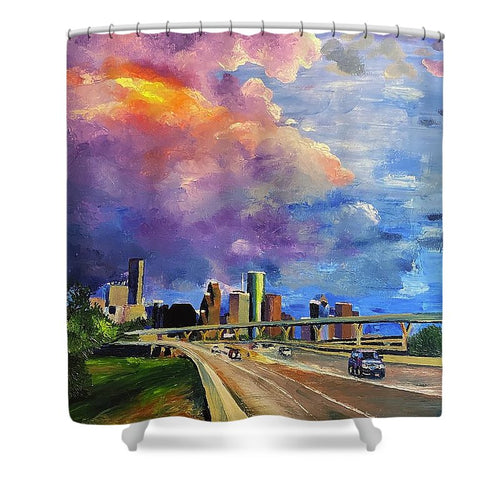 The Sky Painter - Shower Curtain