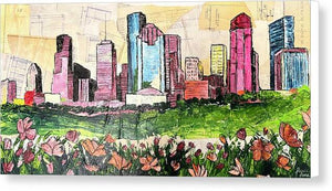 Bloom where you're built - Canvas Print