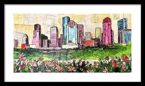 Bloom where you're built - Framed Print
