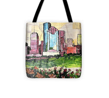 Load image into Gallery viewer, Bloom where you&#39;re built - Tote Bag