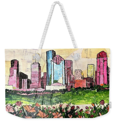 Bloom where you're built - Weekender Tote Bag