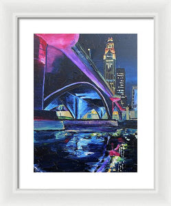 Broad Street Bridge - Framed Print