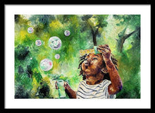 Load image into Gallery viewer, Bubble Symphony  - Framed Print