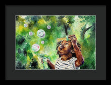 Load image into Gallery viewer, Bubble Symphony  - Framed Print