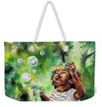 Load image into Gallery viewer, Bubble Symphony  - Weekender Tote Bag