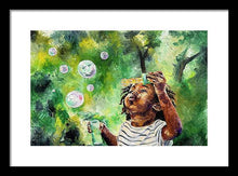 Load image into Gallery viewer, Bubble Symphony  - Framed Print