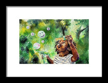 Load image into Gallery viewer, Bubble Symphony  - Framed Print