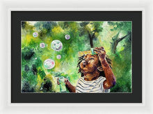 Load image into Gallery viewer, Bubble Symphony  - Framed Print