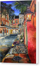 Load image into Gallery viewer, Charming Evening Street Scene - Canvas Print