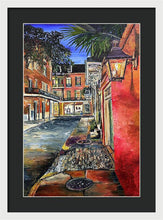 Load image into Gallery viewer, Charming Evening Street Scene - Framed Print