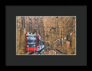 Chronicle of Main St.  - Framed Print