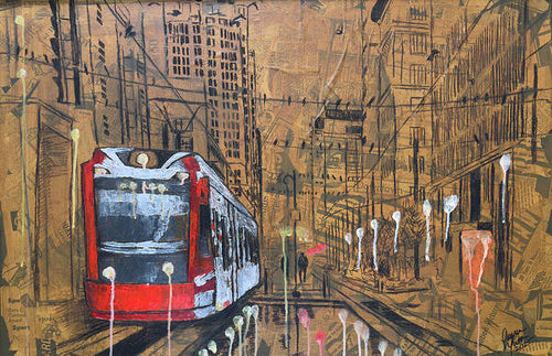 Chronicle of Main St.  - Art Print