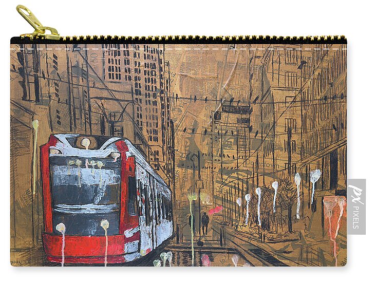 Chronicle of Main St.  - Zip Pouch