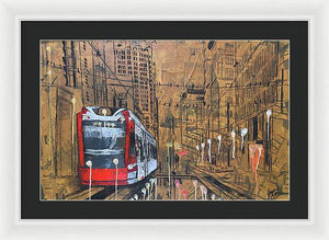 Chronicle of Main St.  - Framed Print