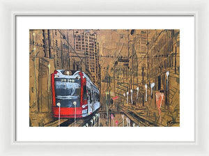 Chronicle of Main St.  - Framed Print