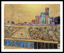 Load image into Gallery viewer, City Lights Bold Dreams - Framed Print