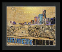 Load image into Gallery viewer, City Lights Bold Dreams - Framed Print