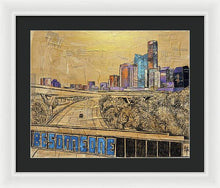 Load image into Gallery viewer, City Lights Bold Dreams - Framed Print