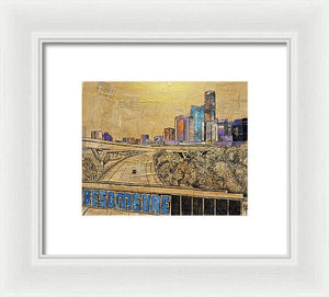 City Lights Bold Dreams - Framed Print