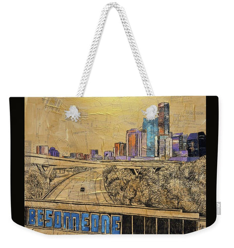 City Lights Bold Dreams - Weekender Tote Bag