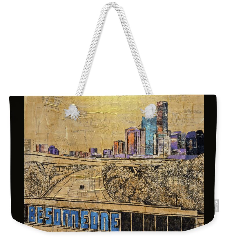 City Lights Bold Dreams - Weekender Tote Bag