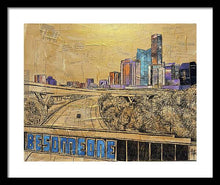 Load image into Gallery viewer, City Lights Bold Dreams - Framed Print
