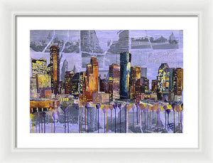 City of Memory - Framed Print