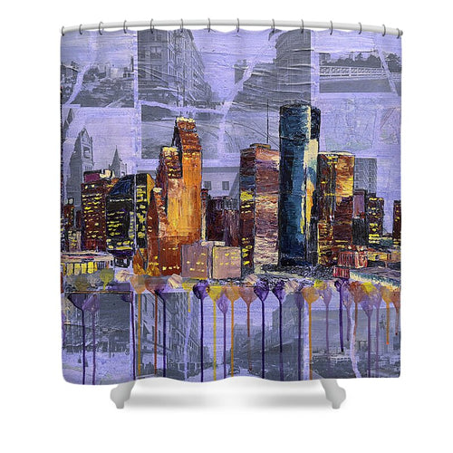 City of Memory - Shower Curtain