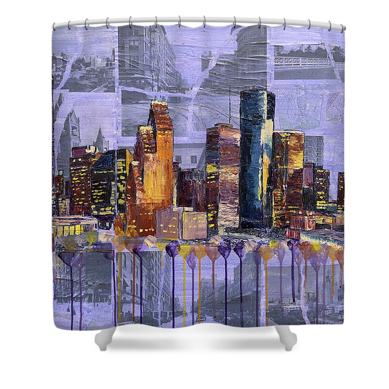 City of Memory - Shower Curtain