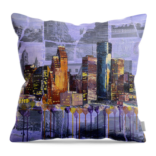 City of Memory - Throw Pillow