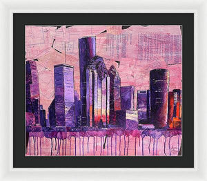 City Plans - Framed Print