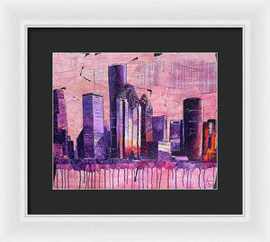 City Plans - Framed Print