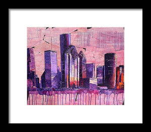 City Plans - Framed Print