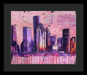 City Plans - Framed Print