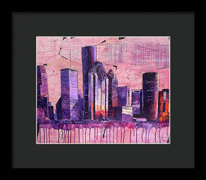 City Plans - Framed Print