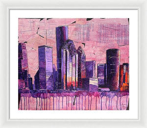 City Plans - Framed Print
