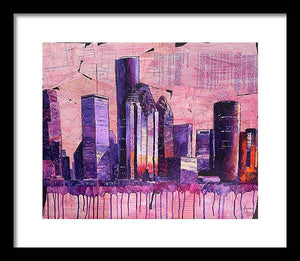 City Plans - Framed Print