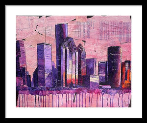 City Plans - Framed Print