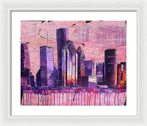 City Plans - Framed Print