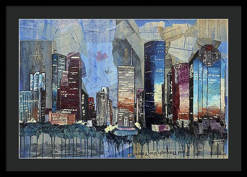 Echoes of Progress - Framed Print