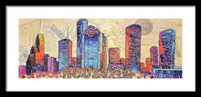 Load image into Gallery viewer, Electric H-Town Pulse - Framed Print