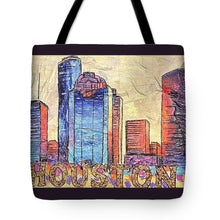 Load image into Gallery viewer, Electric H-Town Pulse - Tote Bag