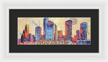 Load image into Gallery viewer, Electric H-Town Pulse - Framed Print