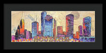 Load image into Gallery viewer, Electric H-Town Pulse - Framed Print