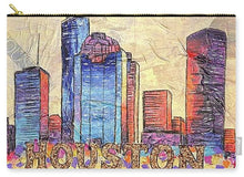 Load image into Gallery viewer, Electric H-Town Pulse - Zip Pouch