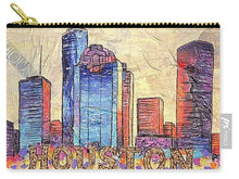 Load image into Gallery viewer, Electric H-Town Pulse - Zip Pouch