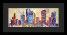 Load image into Gallery viewer, Electric H-Town Pulse - Framed Print